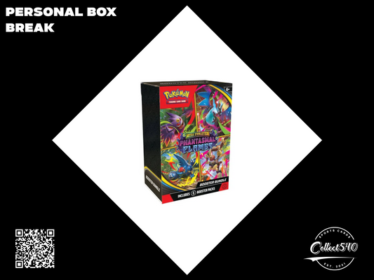 *HOLIDAY SALE* Personal Box Break Pokemon Mega Phantasmal Flames Bundle (Blaster)