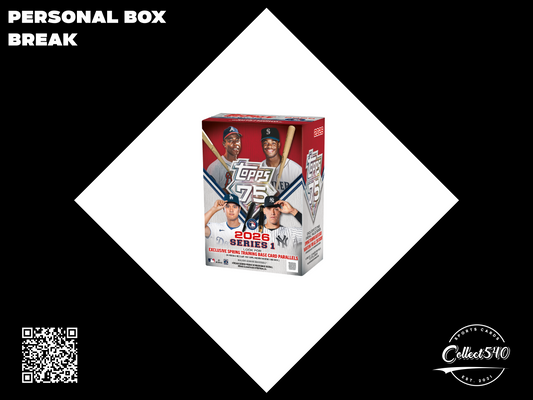 Personal Box Break 2026 Topps Series 1 Baseball Blaster