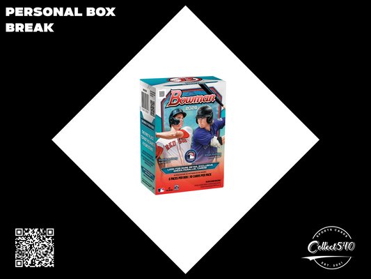 Personal Box Break 2026 Topps Bowman Baseball Blaster