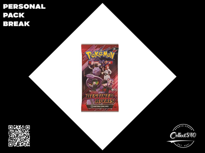 Personal Pack Break Pokemon Destined Rivals