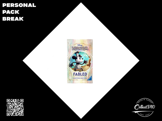 Personal Pack Break Disney Lorcana: Fabled
