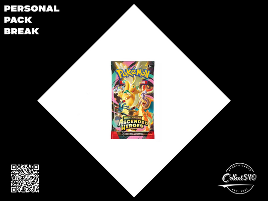 Personal Pack Break Pokemon Ascended Heroes