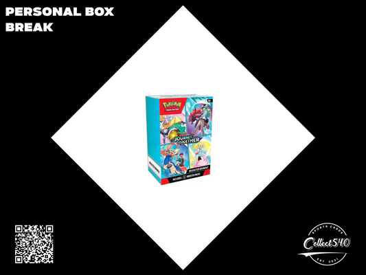 Personal Box Break Pokemon Scarlet and Violet Journey Together Booster Bundle