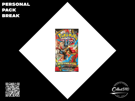 Personal Pack Break Pokemon Mega Evolution