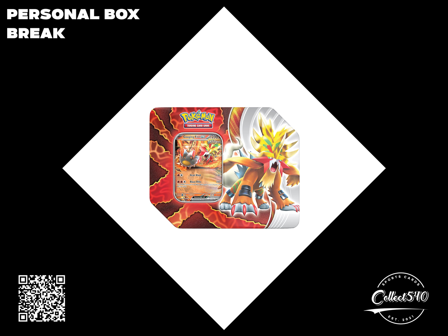 Personal Box Break Pokemon Paradox Destinies Tin