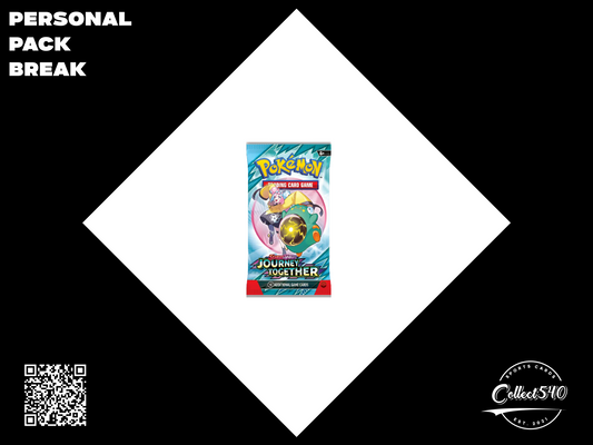 Personal Pack Break Pokemon Journey Together