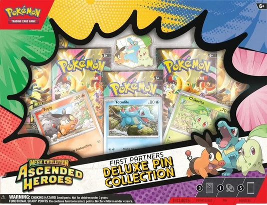 Personal Box Break Pokemon Ascended Heroes Deluxe Pin Collection