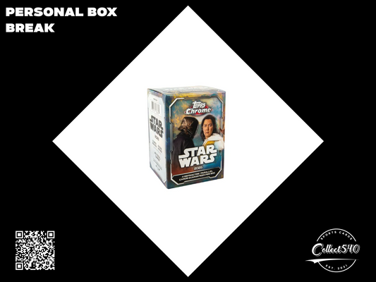 Personal Box Break 2025 Topps Chrome Star Wars Blaster